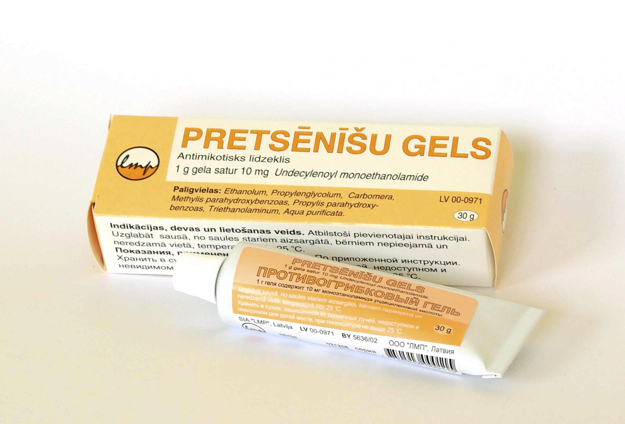 Pretsenishu-gels